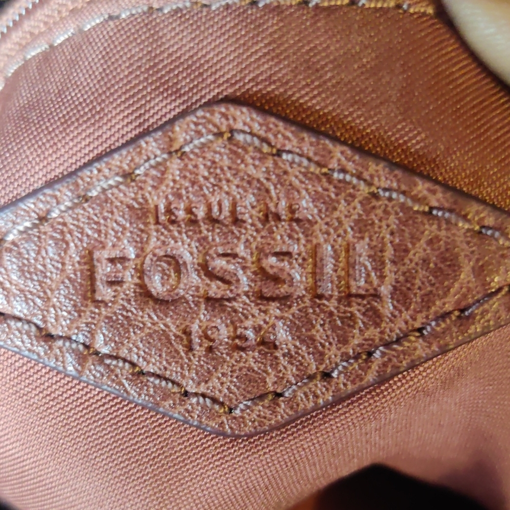Fossil Carlie Leather Satchel Bag - Picture 14 of 16